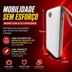Power Bank Peining 20.000mAh com Cabos Integrados • Carga rápida • USB-C • Lightning • Display digital