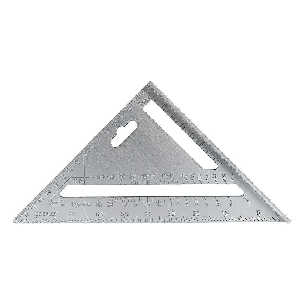 Esquadro Métrico Triangular 7 Polegadas - Precisão e Durabilidade