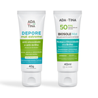 Kit para Pele Oleosa com Protetor Solar Matte FPS 50 + Hidratante Anti-Oleosidade