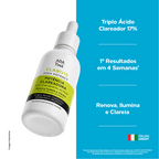 Sérum Facial Clareador com Triplo Ácido para Manchas, Melasma e Hiperpigmentação – Clarivis High Potency 30 ml