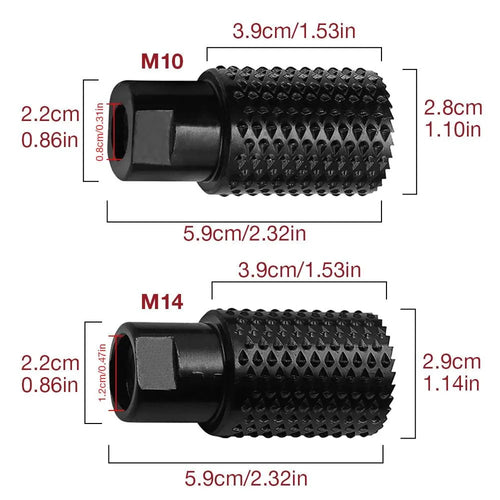 Cabeça Rotativa M10/M14 para Esmerilhadeira - GrindMaster