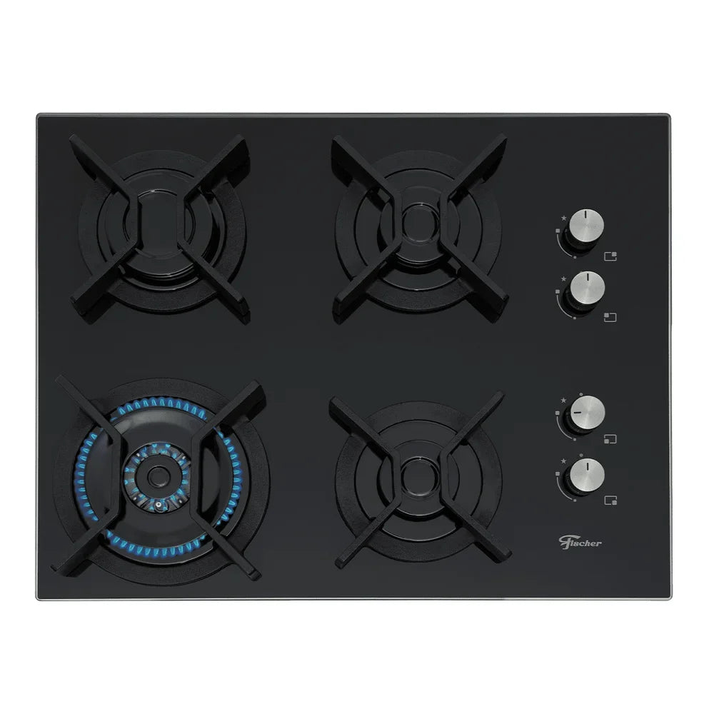 COOKTOP A GÁS FISCHER 4 BOCAS TRIPLA CHAMA INFINITY 26297-57076 BIVOLT