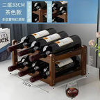 Cremalheira de exposição do vinho tinto Decoração da grade do agregado familiar Mesa criativa WineBottle Rack Armário de vinho simples Montar armazenamento