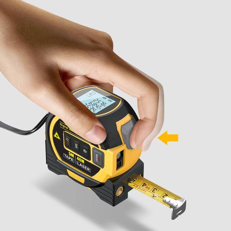 Trena a Laser Digital 3 em 1 - Alcance 40m