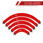 Gabarito de Raio R100-R300 para Marcenaria