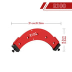 Gabarito de Raio R100-R300 para Marcenaria