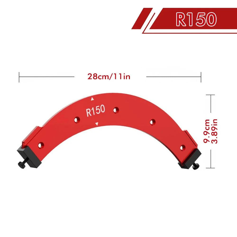 Gabarito de Raio R100-R300 para Marcenaria