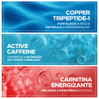 Shampoo Antiqueda Pró-Crescimento com Copper Tripeptide-1, Cafeína e Carnitina – Amplexe Shampoo Antiqueda 250ML