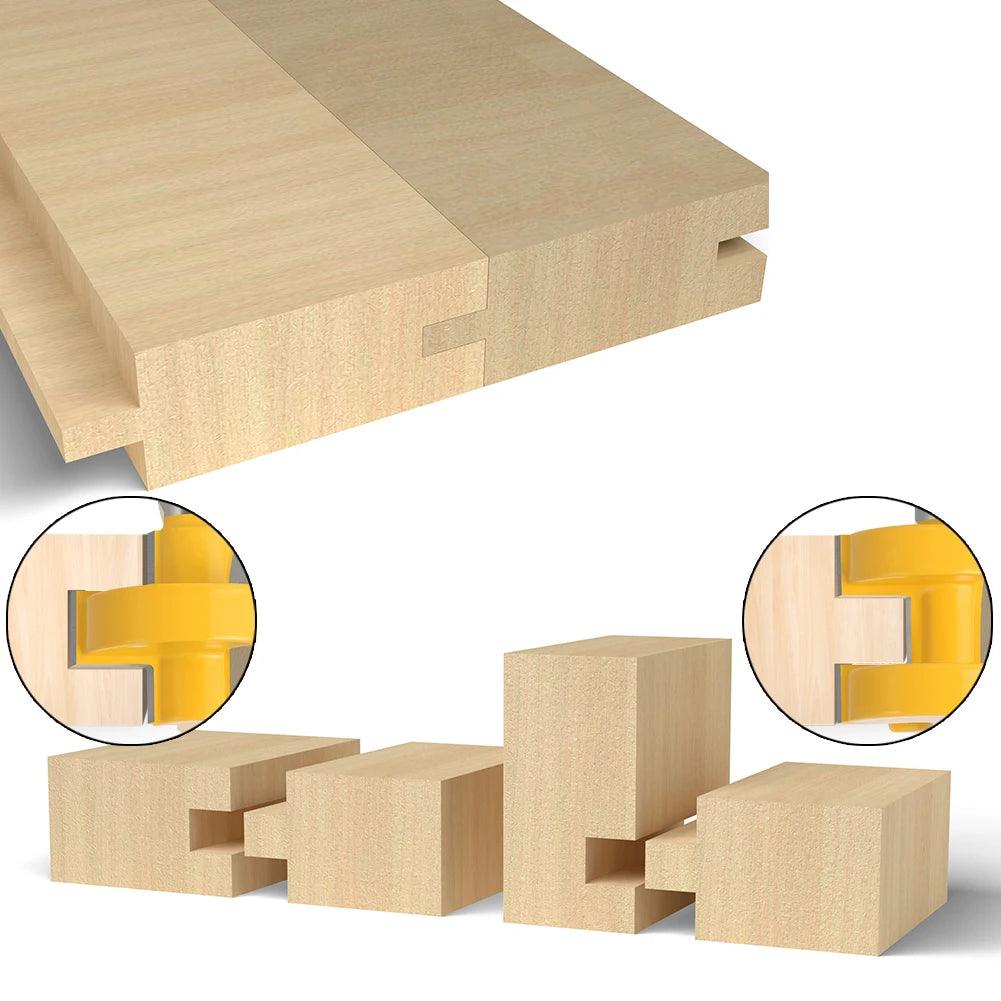 Kit 2 Fresas para Tupia Encaixes Precisos - JoinRouter