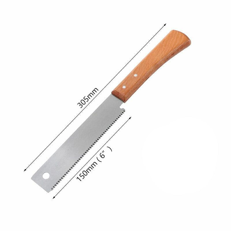 Kit 2 Serrotes Japonês Ryoba Duplo Dente Akada + 1 Serrote de Brinde