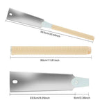 Kit 2 Serrotes Japonês Ryoba Duplo Dente Akada + 1 Serrote de Brinde
