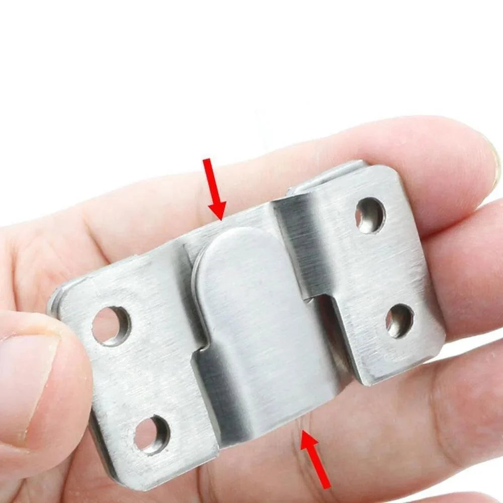 Kit com Ganchos para Pendurar Quadros - Suporte de Fixação para Móveis