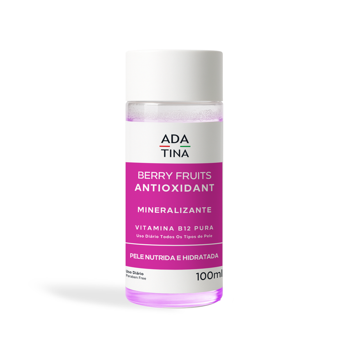 Loção Tônico Mineralizante com Vitamina B12 – Berry Fruits Antioxidant 100ml