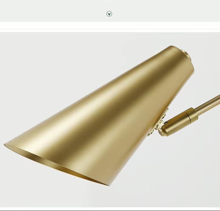 Luminária de Parede LED Ajustável com Braço Retrátil