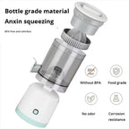 Novo Extrator de Suco Portátil para Casa, Espremedor Elétrico Recarregável por USB, Alta Produção de Suco para Laranja