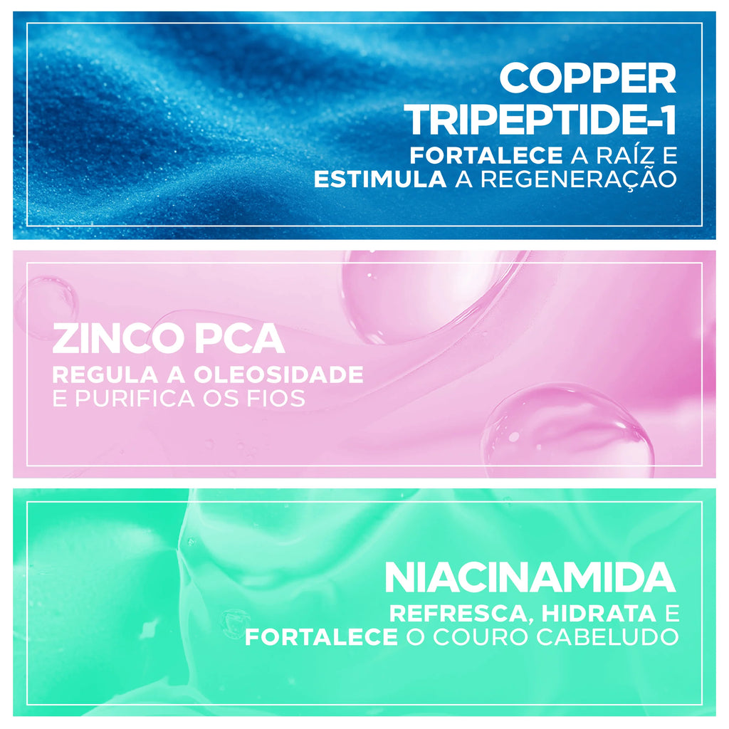 Shampo Multivitamínico 5 Vezes Mais Força e Crescimento – Amplexe Shampo Vitamin Booster 300ml