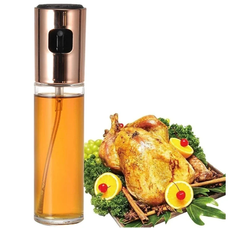Spray Multiuso Pulverizador de óleo, Pulverizador de azeite ,Pulverizador de óleo de vidro para cozinhar